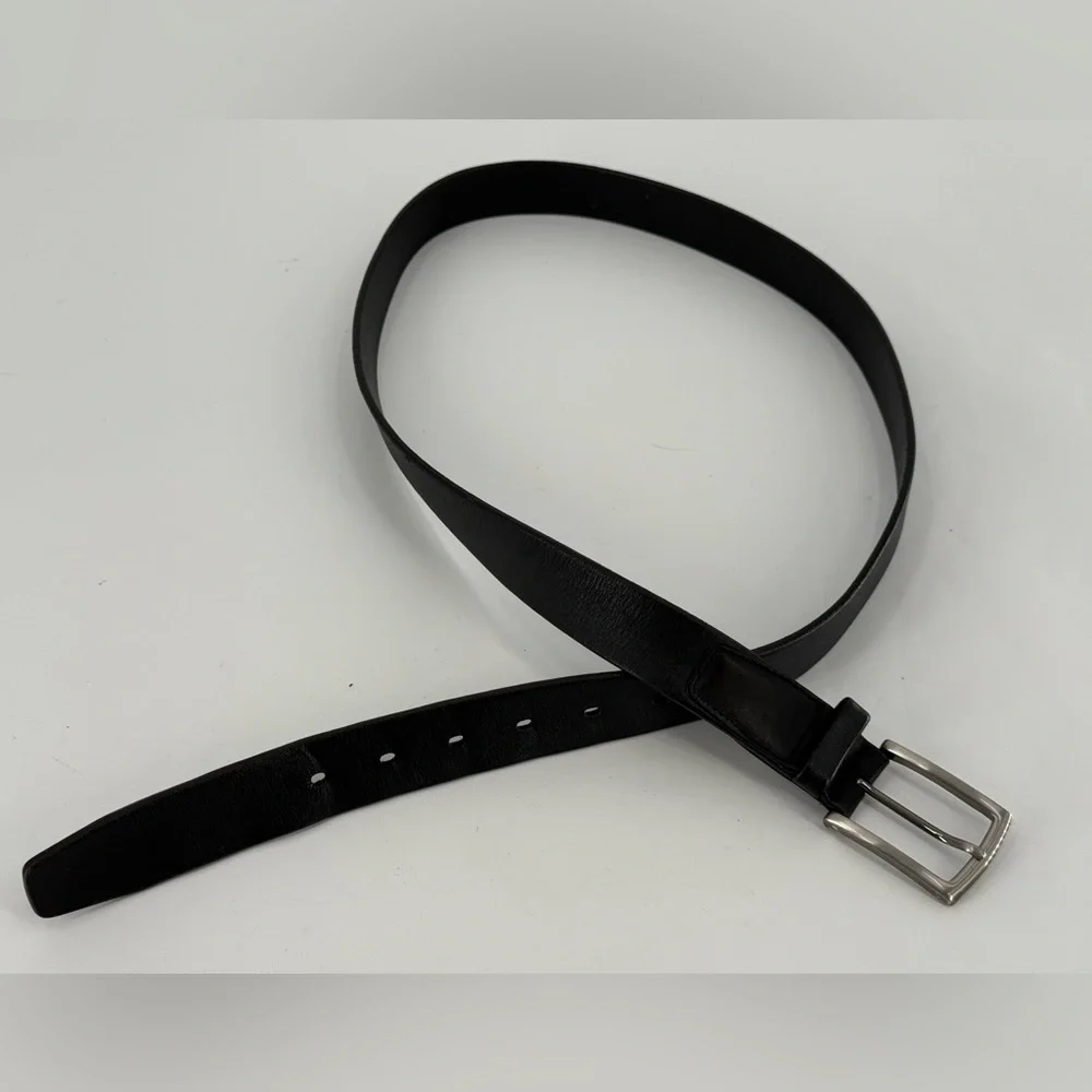 Perry Ellis Portfolio Black‎ Leather Belt 44